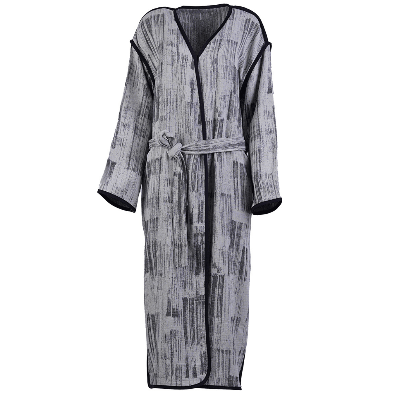 Deren Cotton Long Robe Kimono