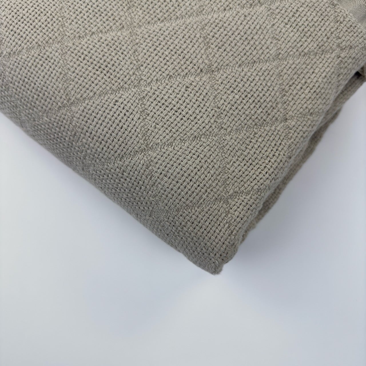 Diamond-Weave Cotton Throw Blanket