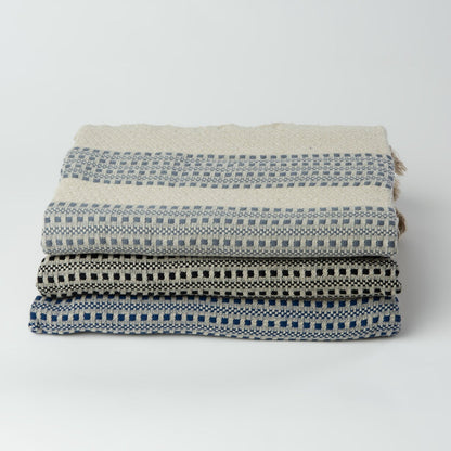 Farida | Linen and Turkish Cotton Throw Blanket