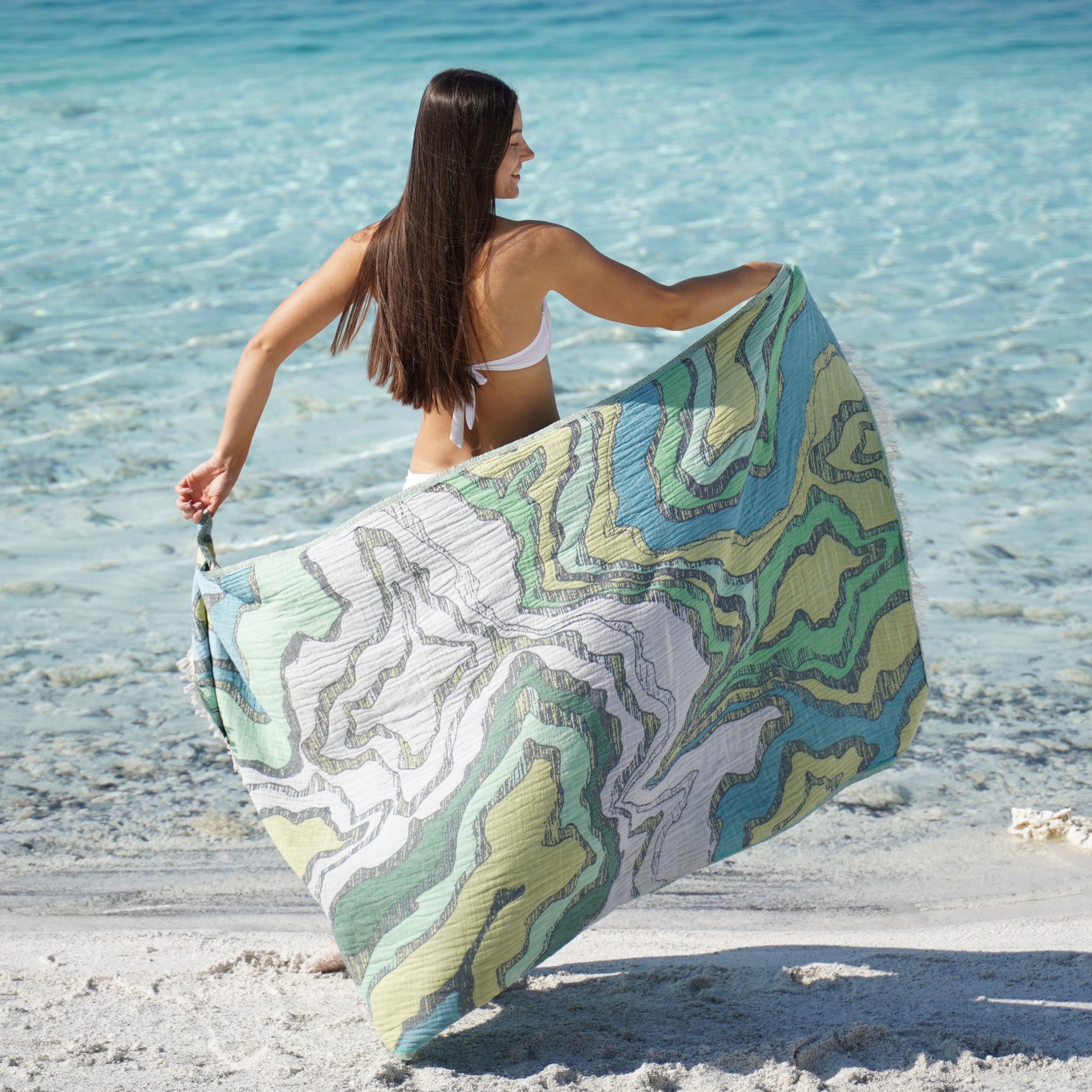 Turkish style best sale beach towels