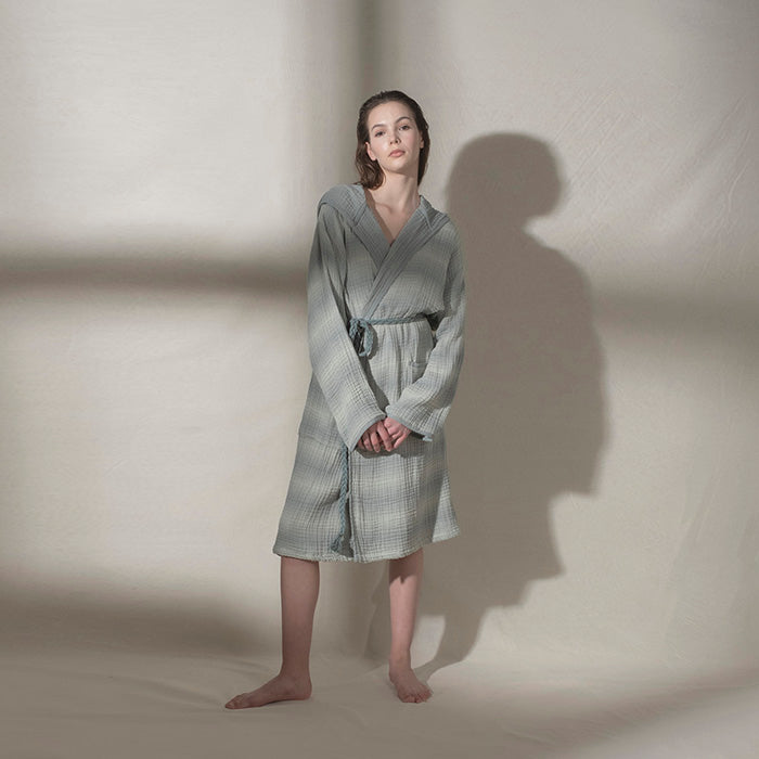 Tina Muslin Unisex Bathrobe