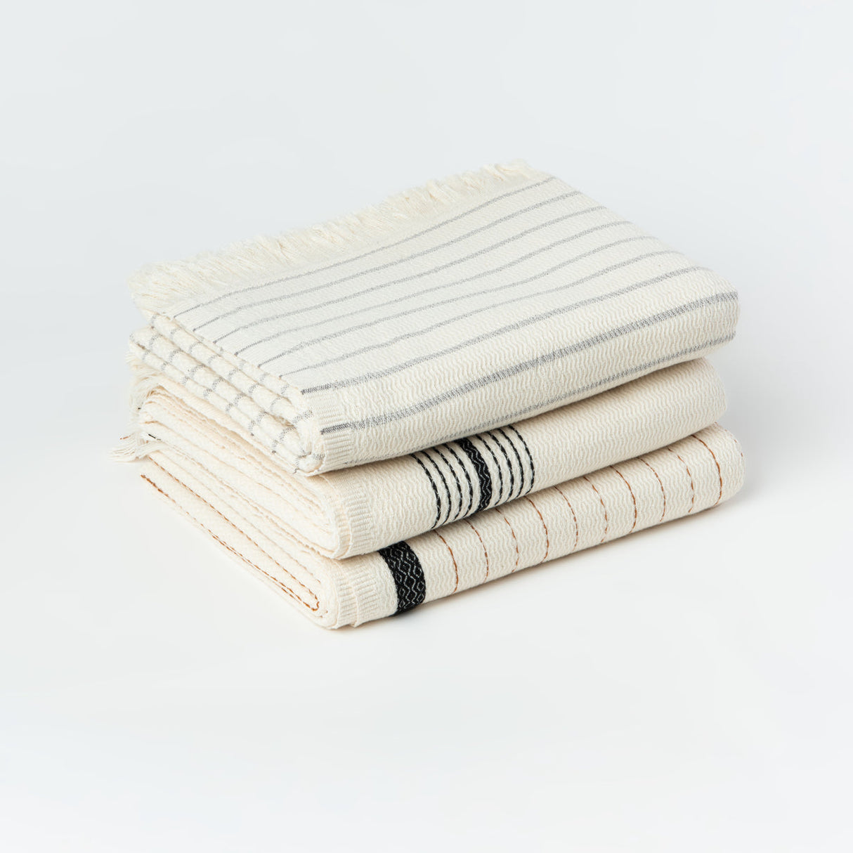 Santorini Turkish Towel Set – Olive & Loom